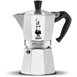 Bialetti 1164 Moka Express на 4 чашки Гейзерная кофеварка, фото 
