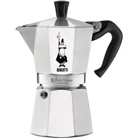 Bialetti 1163 Moka Express на 6 чашек Гейзерная кофеварка, фото 