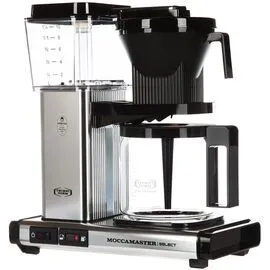 Moccamaster KBG Select Капельная кофеварка глянцевое серебро, фото 