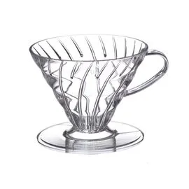 Hario V60 02 Пластиковый пуровер прозрачный, фото 
