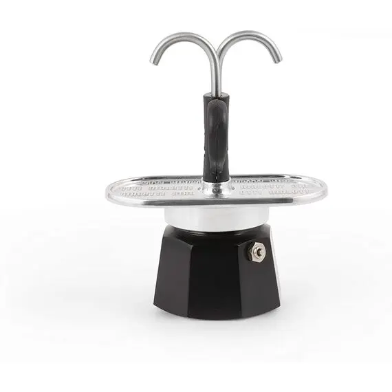 Bialetti Mini Express на 2 чашки Гейзерная кофеварка, фото 