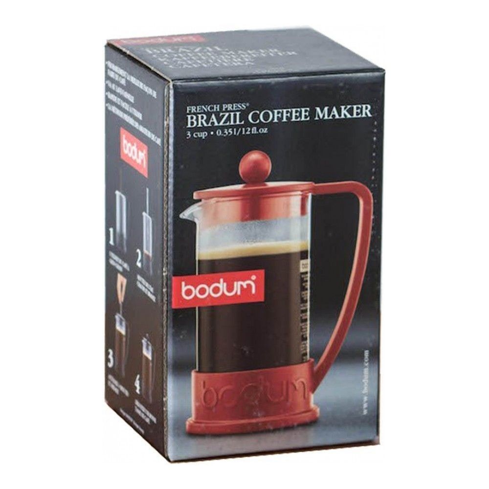 Bodum French Press, 3 Cup Coffee Maker, Black - 10948-01