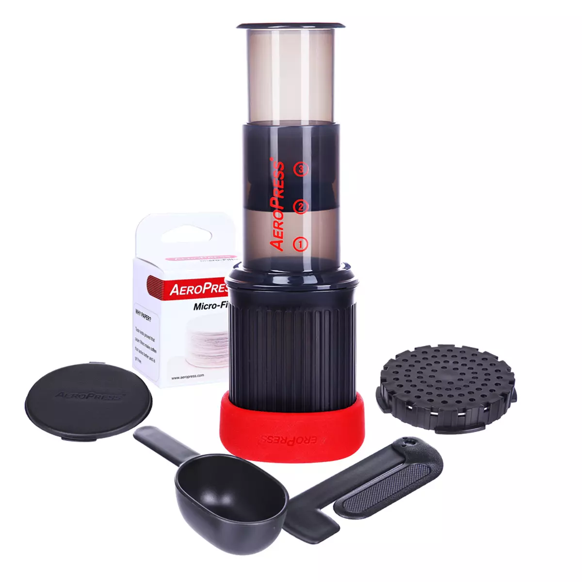 Aerobie AeroPress Go Кофеварка ручная походная | Микрообжарщики кофе Tostado