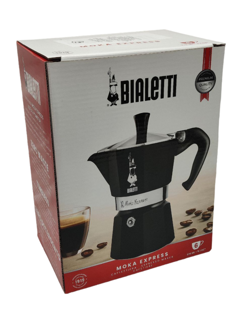 Bialetti 4953 Moka Express 6 Tostado