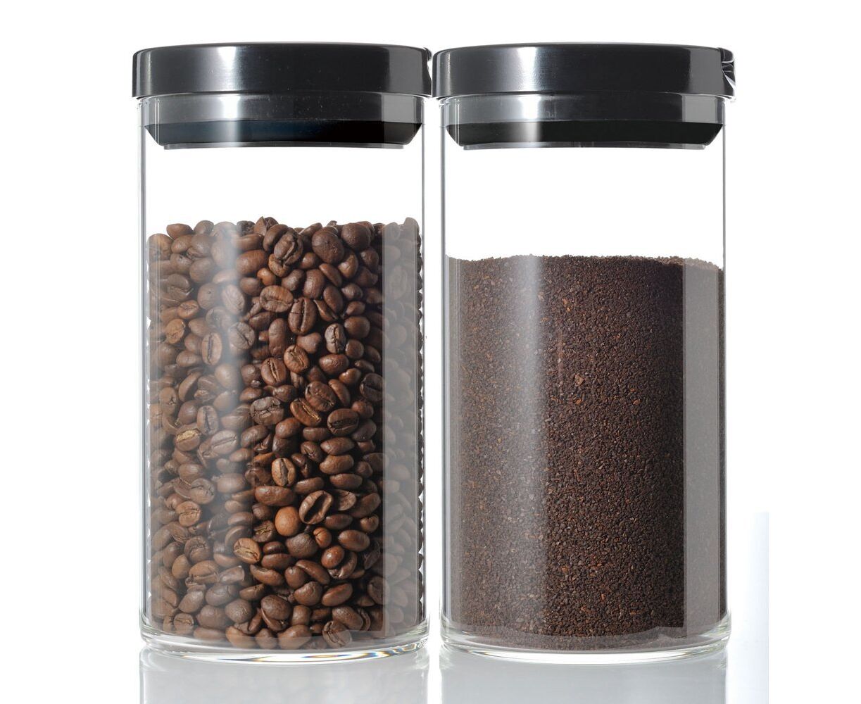 Сколько молоть зерна кофе. Ёмкость для хранения кофе в зернах. Баночка для хранения кофе. Контейнер для зернового кофе. Банка для хранения кофе в зернах.