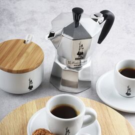 Bialetti 1164 Moka Express на 4 чашки Гейзерная кофеварка, фото , изображение 2