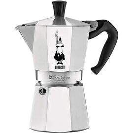 Bialetti 1163 Moka Express на 6 чашек Гейзерная кофеварка, фото 