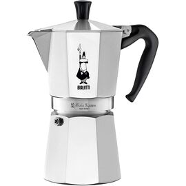 Bialetti 1165 Moka Express на 9 чашек Гейзерная кофеварка, фото 