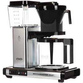 Moccamaster KBG Select Капельная кофеварка глянцевое серебро, фото 