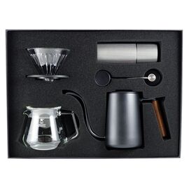 Timemore C3 Pour Over Set Fish Youth Kettle набор для заваривания кофе черный, фото , изображение 2