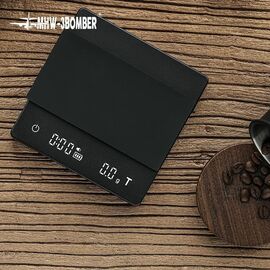 MHW-3BOMBER Cube 2.0 Весы для кофе черные, фото , изображение 5