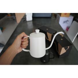 Timemore Fish03 Чайник 600 мл белый, фото , изображение 4