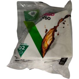 Hario VCF-02-100W V60 02 Бумажные фильтры белые 100 шт., фото , изображение 3