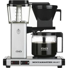 Moccamaster KBG Select Капельная кофеварка матовое серебро, фото 