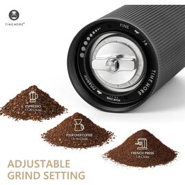 Timemore Chestnut C3s Pro Кофемолка ручная черная, фото , изображение 4