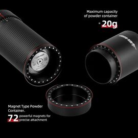 MHW-3BOMBER R3 Кофемолка ручная черная с ручкой из ореха, фото , изображение 4