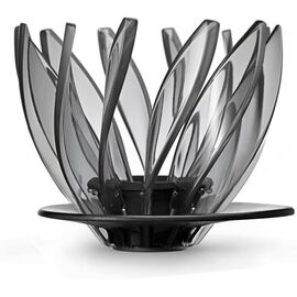 Hario V60 Suiren 02 Пластиковый пуровер прозрачный чёрный, фото 