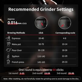 MHW-3BOMBER R3 Кофемолка ручная серебро ручкой из ореха, фото , изображение 3