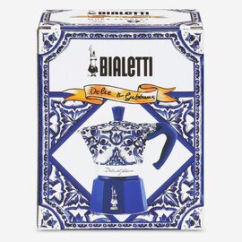 Bialetti 5345 Moka Express Dolce&Gabbana Blu на 3 чашки Гейзерная кофеварка, фото , изображение 5