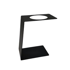 CoffeeTools Подставка для приготовления кофе стальная узкая черная, фото , изображение 3