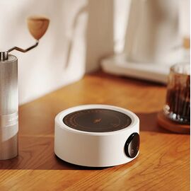 MHW-3BOMBER RC7080W-OS Мини-плитка для гейзерной кофеварки белая, фото , изображение 4