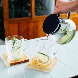 Hario HCT-600-GR Colors Сервировочный чайник 600 мл антрацит, фото , изображение 3