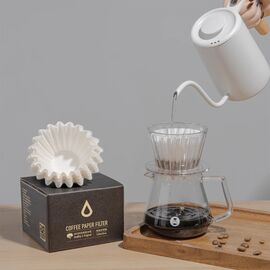 Timemore Бумажные фильтры K01 белые 100 шт, фото , изображение 4