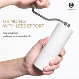 Timemore Chestnut C2s Кофемолка ручная белая, фото , изображение 6