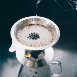 Hario DMD-02-MBK Double Mesh Metal Dripper Металлический пуровер черный, фото , изображение 6