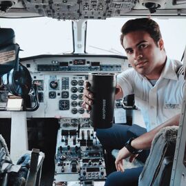 AeroPress Travel Coffee Tumbler Дорожный кофейный стакан черный, фото , изображение 4