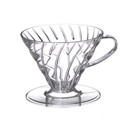 Hario V60 02 Пластиковый пуровер прозрачный, фото 