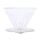 Timemore Crystal Eye 02 воронка из боросиликатного стекла белая, фото 