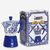 Bialetti 5346 Moka Express Dolce&Gabbana Blu Mediterraneo на 6 чашек Гейзерная кофеварка, фото , изображение 2 Bialetti 5346 Moka Express Dolce&Gabbana Blu Mediterraneo на 6 чашек Гейзерная кофеварка, фото , изображение 2