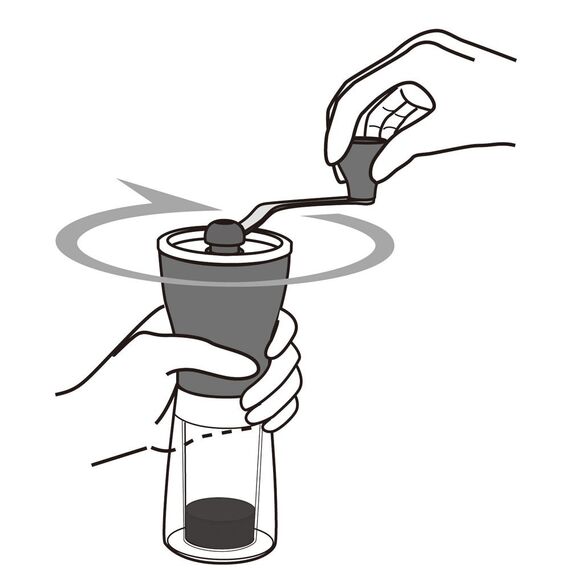 Кофемолка Hario MSS-1B Mini Mill Кофемолка Hario MSS-1B Mini Mill