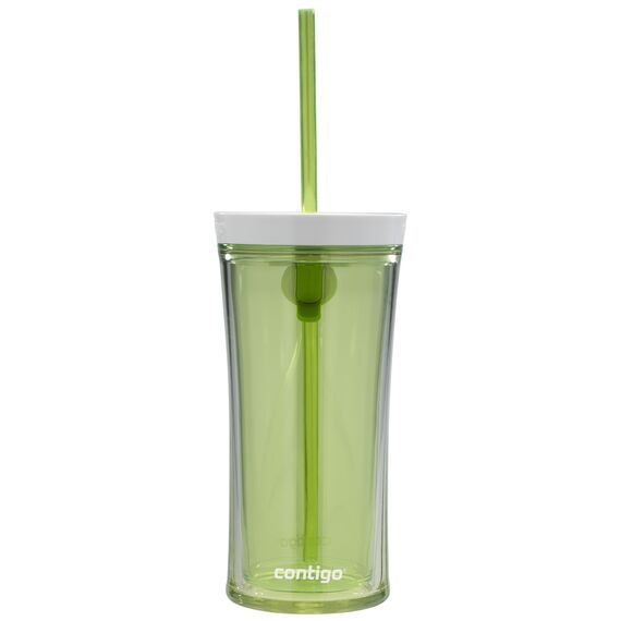 Дорожный стакан-шейкер с соломкой Contigo Shake & Go
