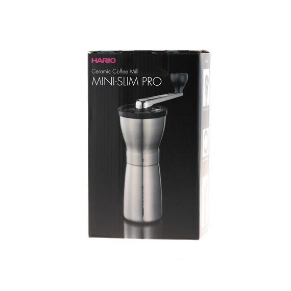 Ручная кофемолка Hario Mini Slim Pro черная, фото , изображение 5