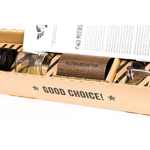 Comandante C40 NITRO BLADE Red Sonja Кофемолка ручная, фото , изображение 3