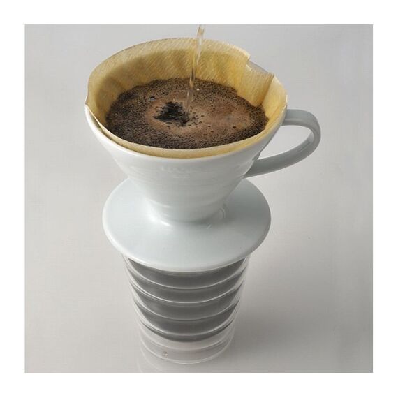 Hario VCG-10 V60 Coffee Glass Бокал с двойными стенками 300 мл, фото , изображение 4 Hario VCG-10 V60 Coffee Glass Бокал с двойными стенками 300 мл, фото , изображение 4