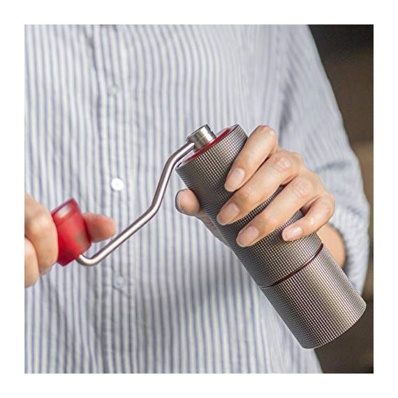 Timemore Chestnut C2 Кофемолка ручная красная, фото , изображение 2