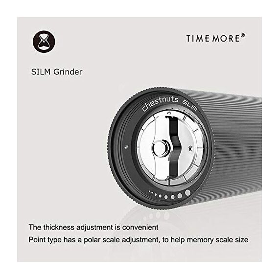 Timemore Slim Black Кофемолка ручная, фото , изображение 2