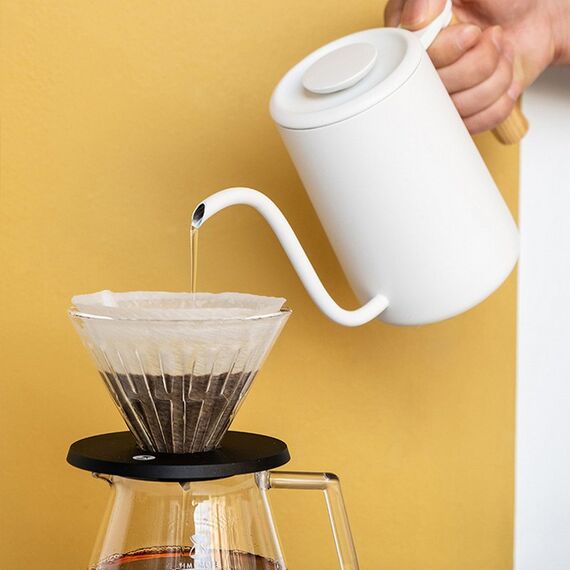 Timemore Fish Youth Чайник 700 мл белый, фото , изображение 6