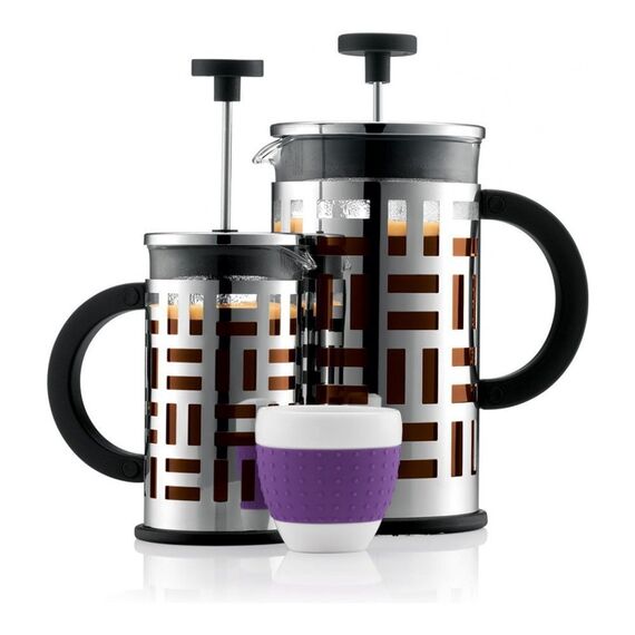 Bodum 11198-16 Eileen Френч-пресс 0.35 л хром, фото , изображение 4