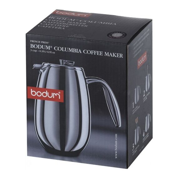 Bodum 1303-16 Columbia Френч-пресс 0.35 л стальной, фото , изображение 9 Bodum 1303-16 Columbia Френч-пресс 0.35 л стальной, фото , изображение 9