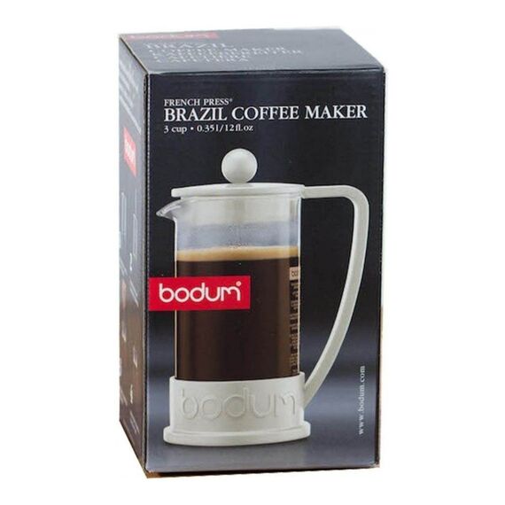 Bodum 10948-913 Brazil Френч-пресс 0.35 л белый, фото , изображение 10