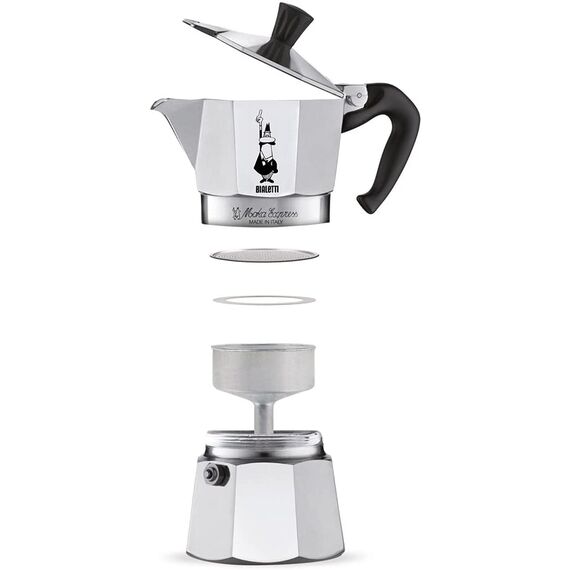 Bialetti 1164 Moka Express на 4 чашки Гейзерная кофеварка, фото , изображение 6 Bialetti 1164 Moka Express на 4 чашки Гейзерная кофеварка, фото , изображение 6