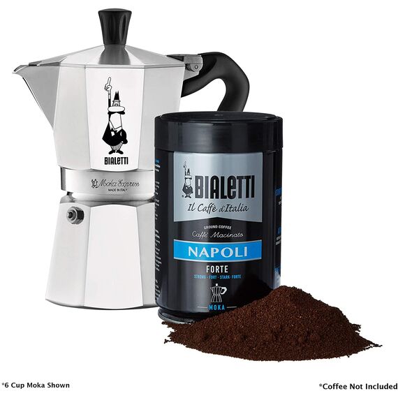 Bialetti 1163 Moka Express на 6 чашек Гейзерная кофеварка, фото , изображение 2 Bialetti 1163 Moka Express на 6 чашек Гейзерная кофеварка, фото , изображение 2