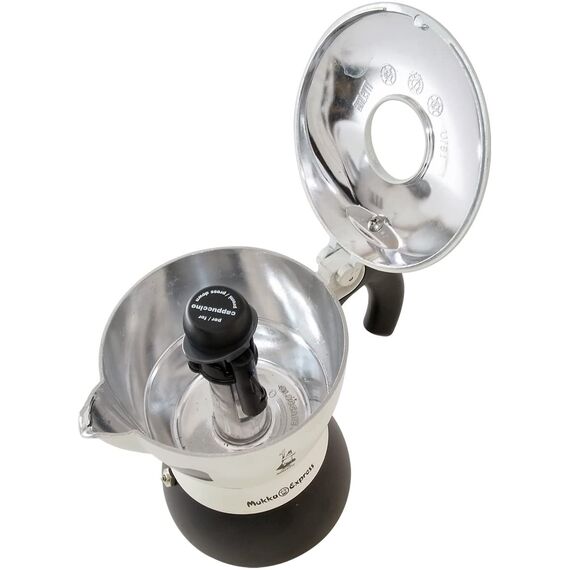 Bialetti Mukka Express Гейзерная кофеварка на 2 чашки, фото , изображение 5