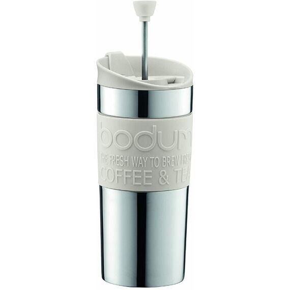 Bodum 11067-913 Travel Press Дорожный френч-пресс белый, фото 