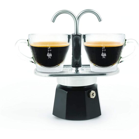 Bialetti Mini Express на 2 чашки Гейзерная кофеварка, фото , изображение 2