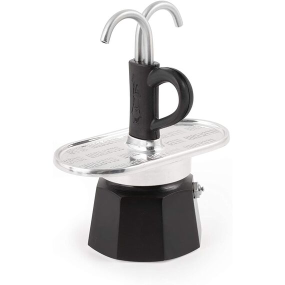 Bialetti Mini Express на 2 чашки Гейзерная кофеварка, фото , изображение 3